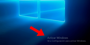 activación de Windows